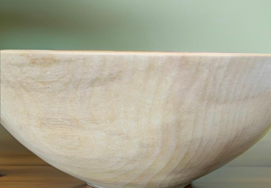 Ink and Honey Birchwood Bowl- 6.75”