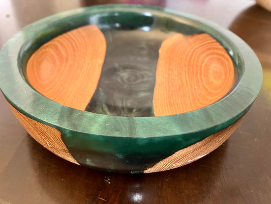 Forest River Resin Black Locust Bowl- 6.25”