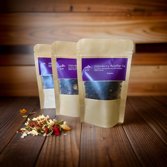 3 pack Elderberry Rosehip Tea