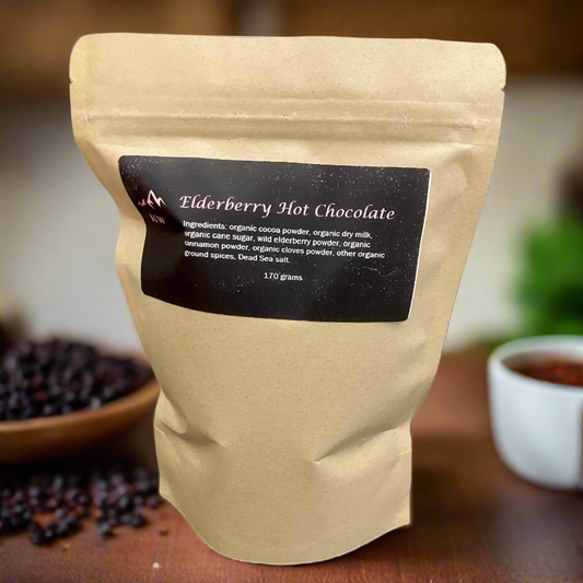 Organic Elderberry Hot Chocolate- 250 grams