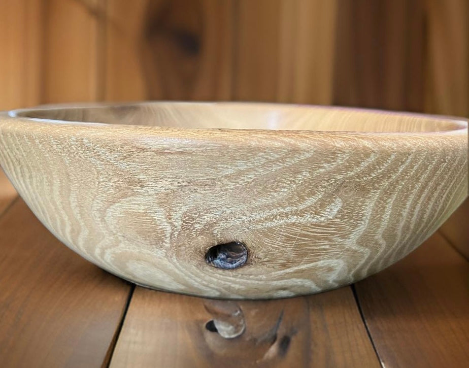 Rosin Grain Black Locust Bowl- 6.3”