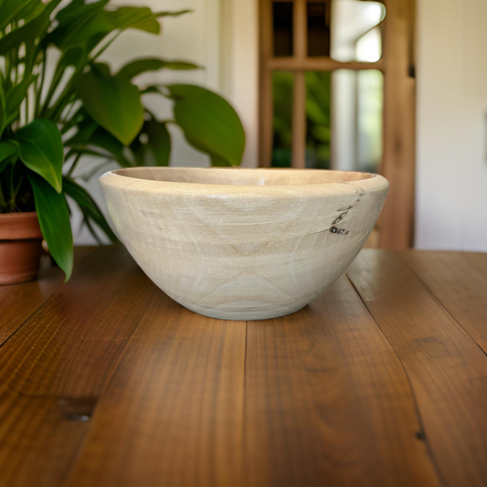 Ermine Birchwood Bowl- 8”