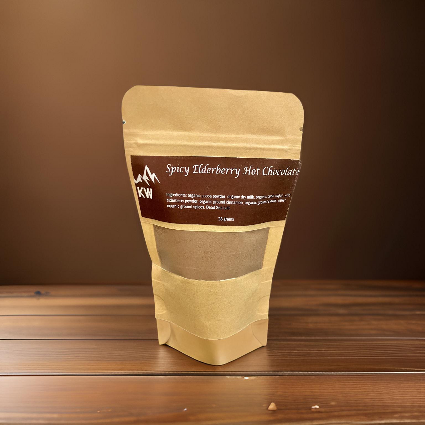 Spicy Organic Elderberry Hot Chocolate- 55 grams