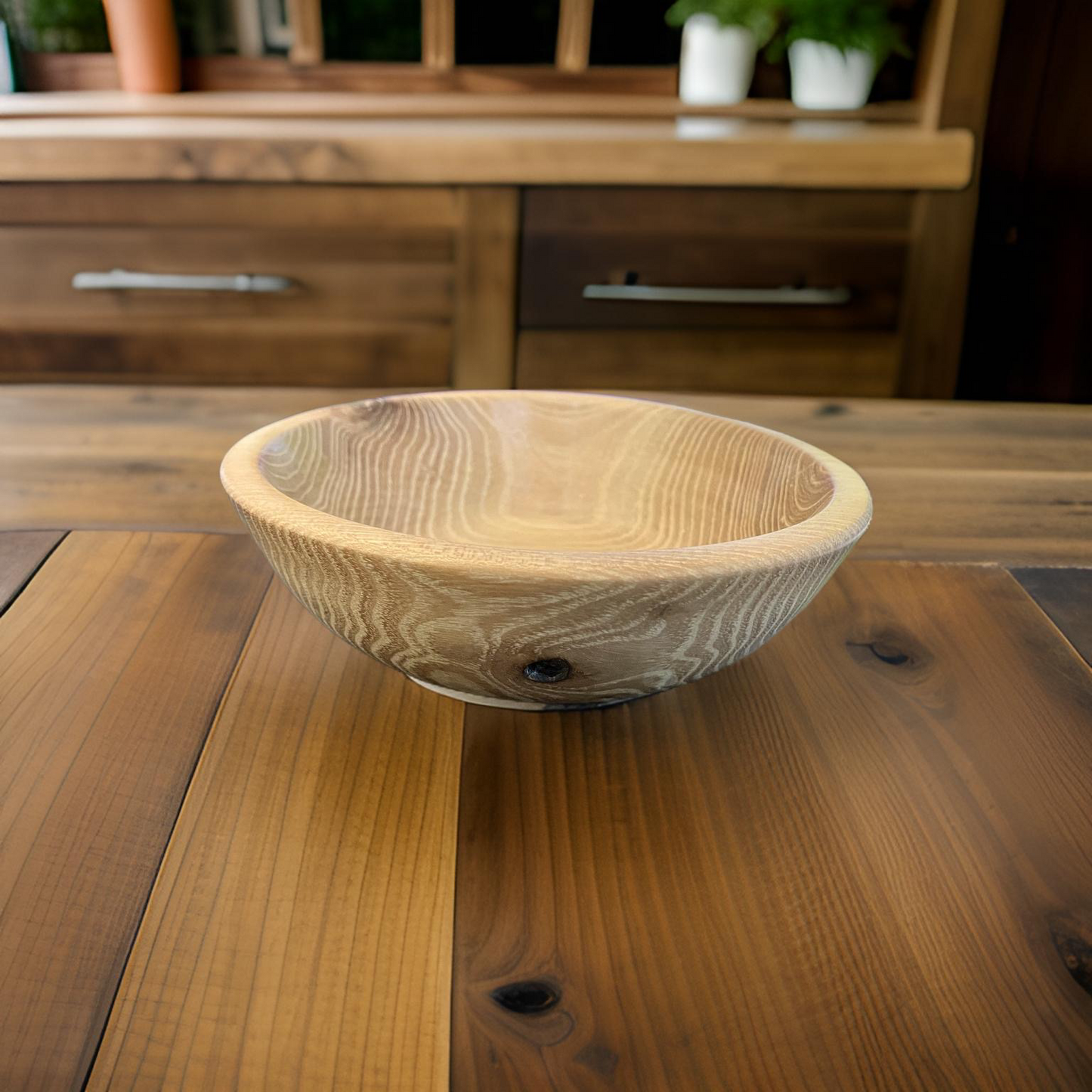 Rosin Grain Black Locust Bowl- 6.3”